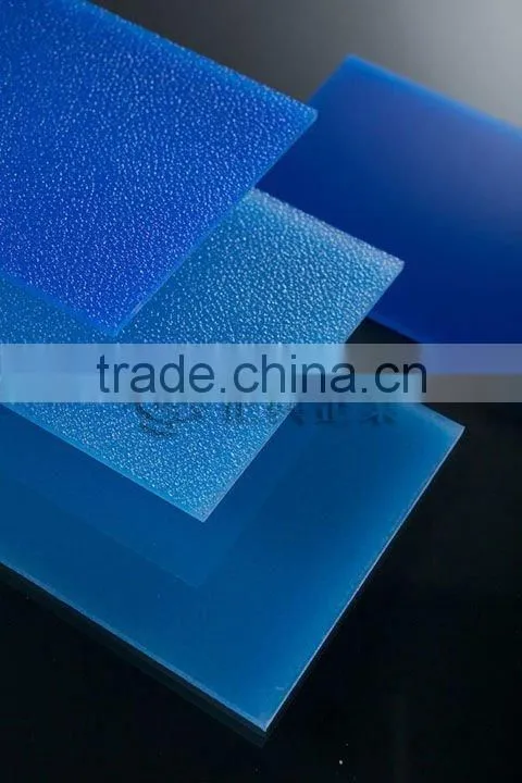 Crystal Embossed Polycarbonate Sheet for upholster and skylight