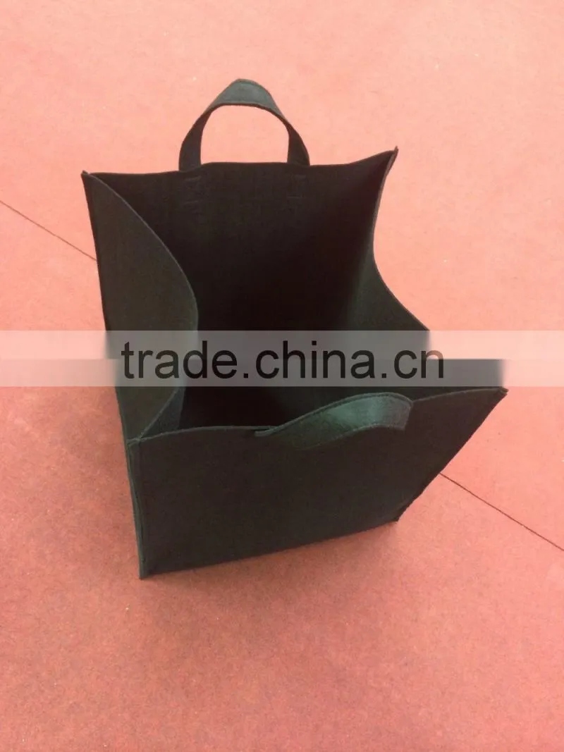 Hydro garden grow bags ,indoor fabric pot,felt plant grow bags/40*33*37cm(S)