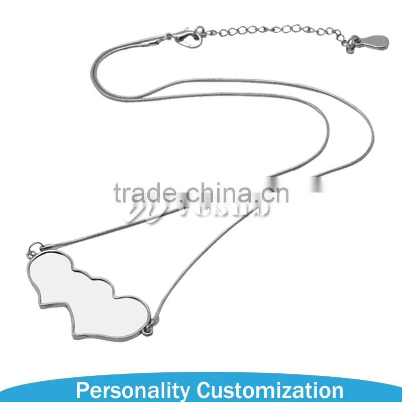 Hot Sale 2015 fashion jewelry Sublimation necklace statement necklace 2015