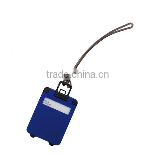 Customized cheap plastic luggage tag