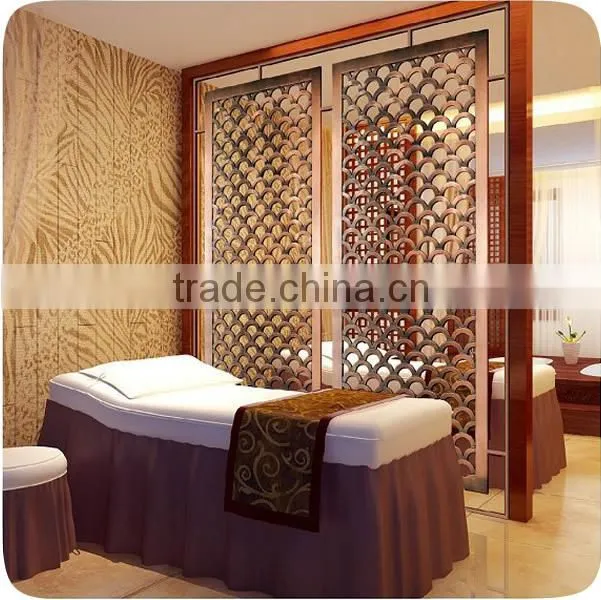 Custom Made Folding Sreen Room Divider for hotel decoration