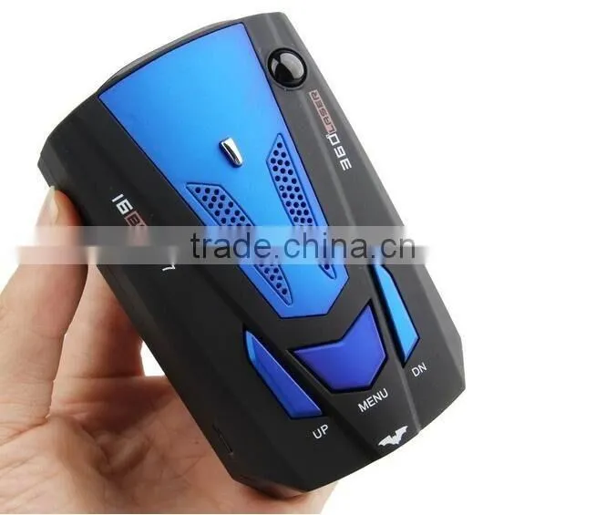 Hot-selling Radar Chronograph Car Radar Detector 360 Degree Russian/English Voice Remind Car Speed Limited V7 Radar Detector