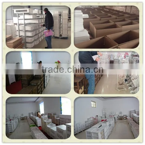 Small Window Table Wooden Dresser White Color Mini Dresser European Style Wood Makeup Table With Mirror 60*30*35cm T15-523C