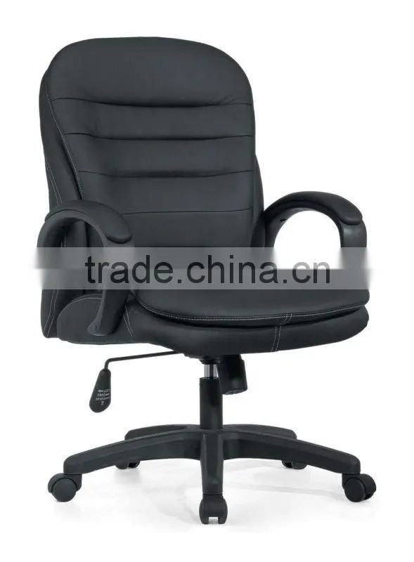 soft leather conference chair guest chair in front of office desk conference chair