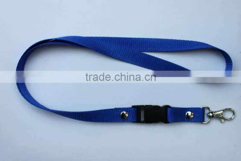 School meeting neck lanyard with detachable buckle