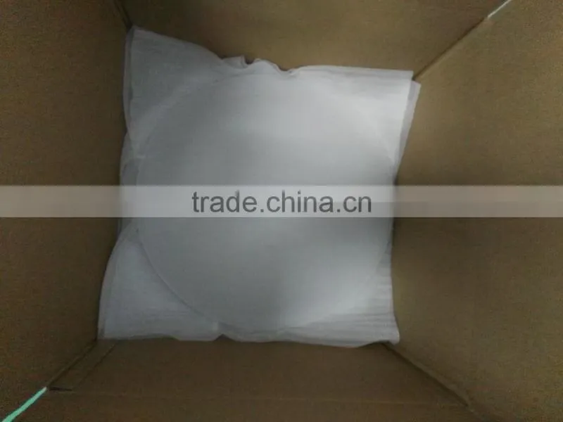 custom bliter plasitc white PMMA lampshade for LED light