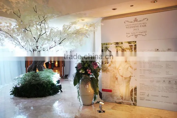 BTR044 GNW 10ft high Artificial plant wooden ficus tree for weddng decoration wedding tree