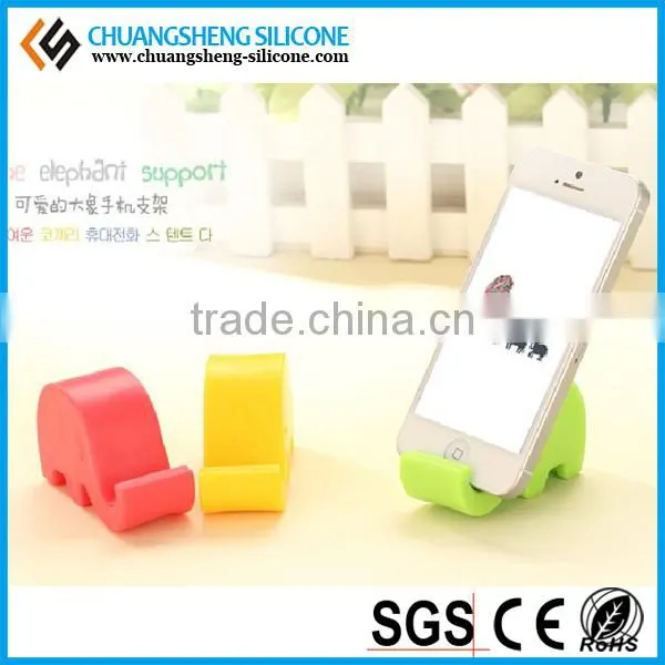 Samples in stock silicone animal design mobile phone stands