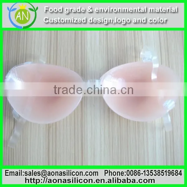 hot sexy mature double silicone push up bra