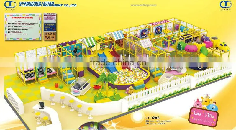 2015 New Pirate Ship Style Indoor Children Playground For Sale LT-0061C