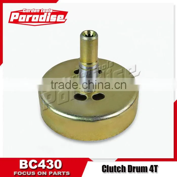 43CC Brush Cutter Spare Parts Grass Trimmer Clutch Drum with 4 Teeth