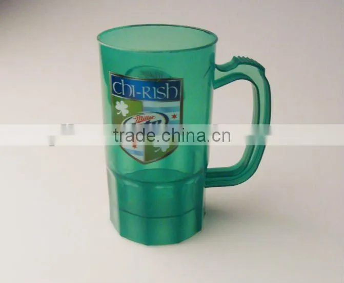 650ML Colorful Promotional Plastic Beer Cup