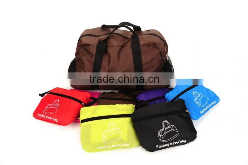 2014 New Polyester Duffel Foldable travel bag(CF-192)