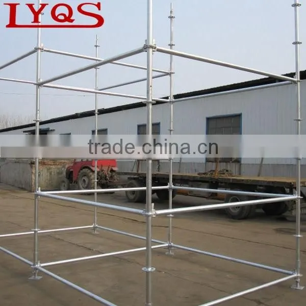 EN Standard 48.3*3.25mm steel ringlock scaffolding for sale