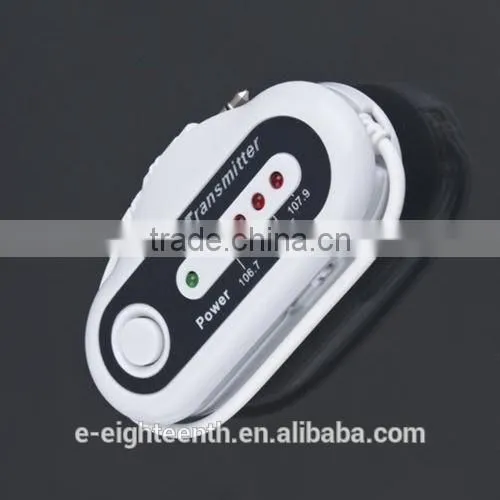 4 Channel Wireless Audio FM Transmitter Car Charger for iPod MP3 MP4 F5