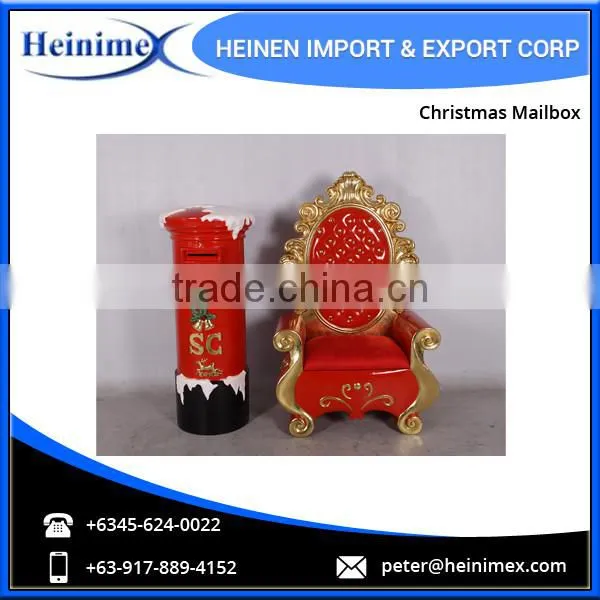 Popular Fibreglass Large Christmas Mailbox