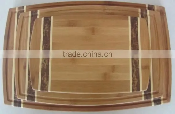 Three sizes bamboo cutting board #32019
