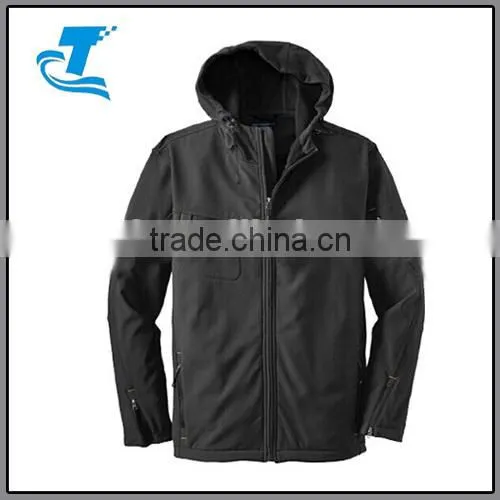 Latest Breathable Hooded Softshell Men Jacket