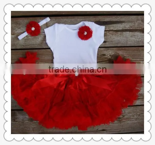 Wholesale Red And Blue Girls Patriotic Skirts Kids Fall Top Baby Girls Skirt Set
