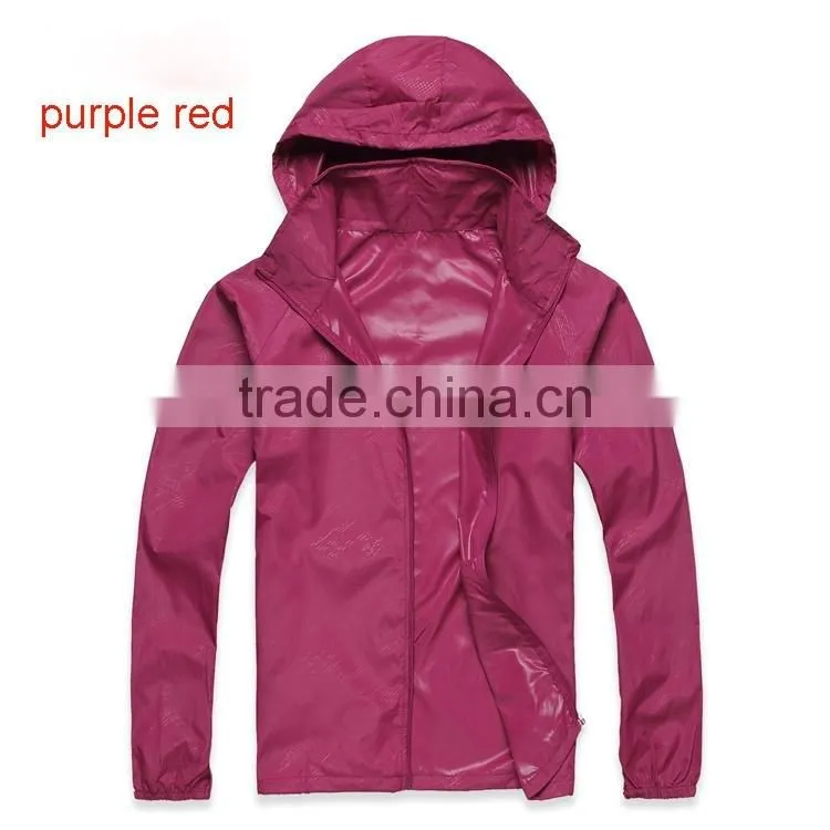Manufacturer supply foldable windproof rain jacket