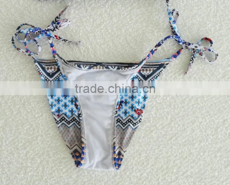 Tight sexy swimsuit piece swimsuit Floral Bikini swimsuit split
