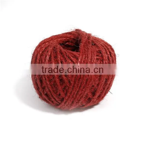 Jute Jewelry Cord Rope Red 1.8mm Jewelry Cord