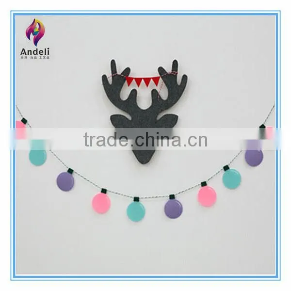 New Wall Items Laser Cut Felt Light Bulb Shape Lighting Decoration