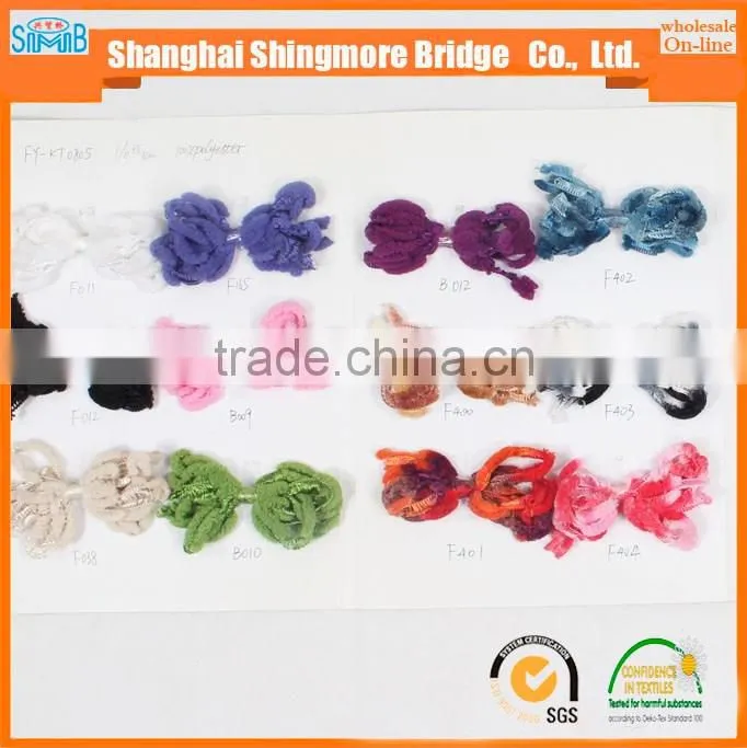2016 chinese popular colourful polyester fdy yarn with 50g ball for knitting by hand