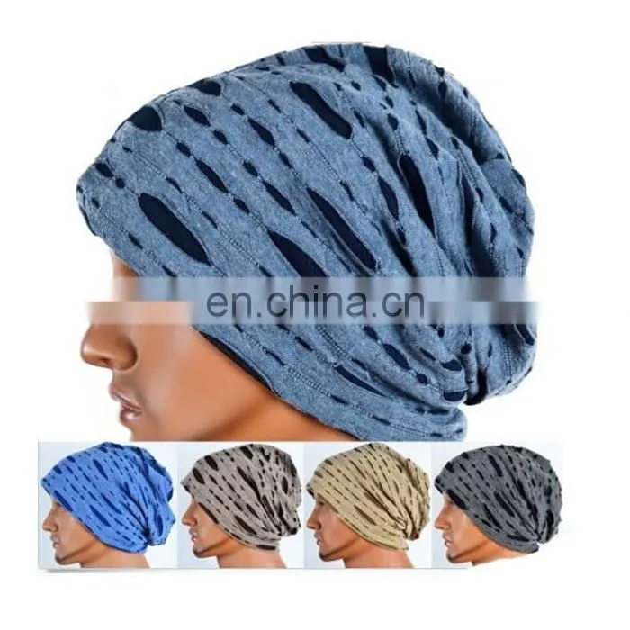 Plastic good price crochet jamaica beanie hat