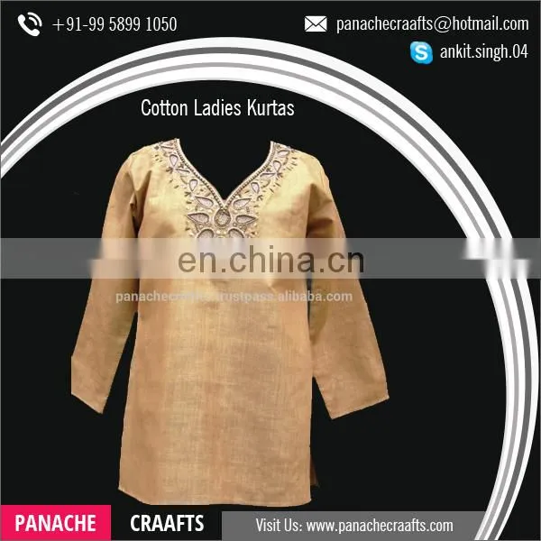 Best Quality Handwork Latest Ladies Designer Cotton Kurtis