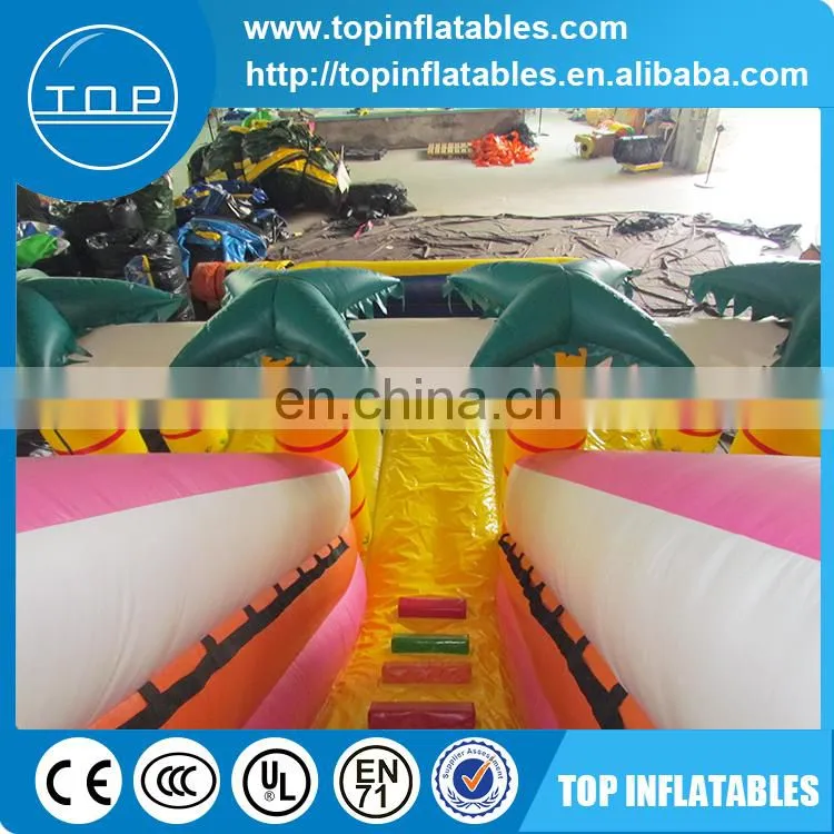 Water park dragon inflatable water slide for sale