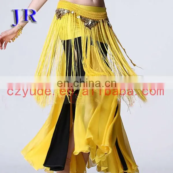 Wholesale tribal belly dance tassel belt with multy color Y-2019#