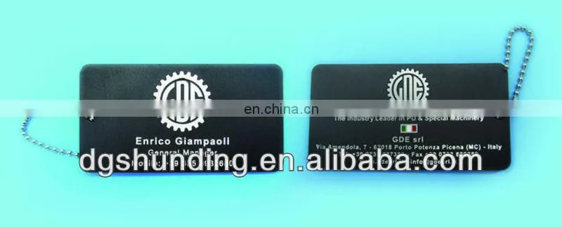 metal label tag