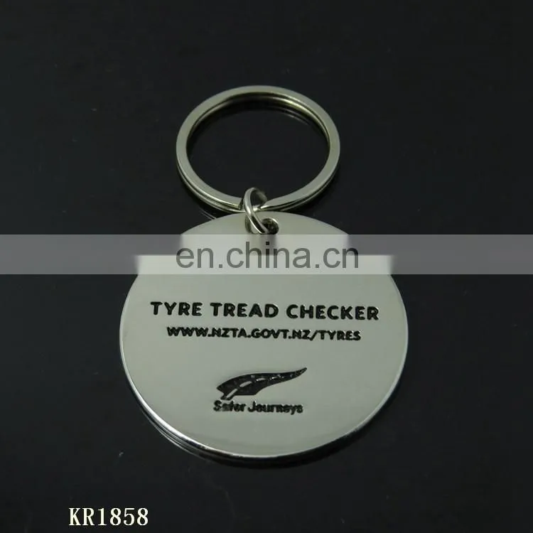 Bowknot Shape Metal Keychain Charms Key Ring Key Holder