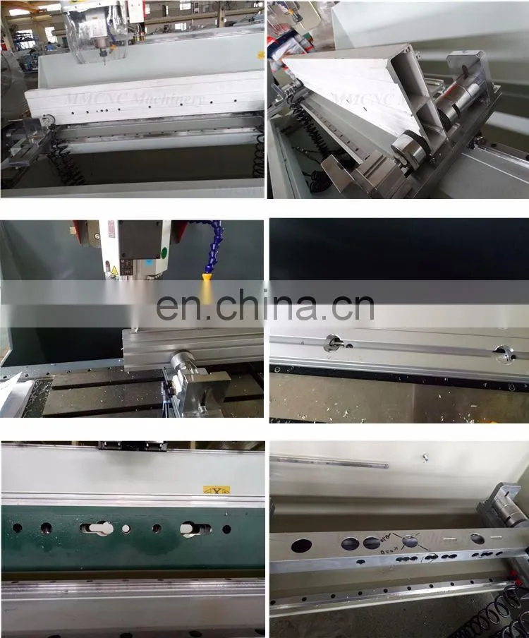 China supplier MMCNC aluminum profile cnc aluminum milling drilling machine