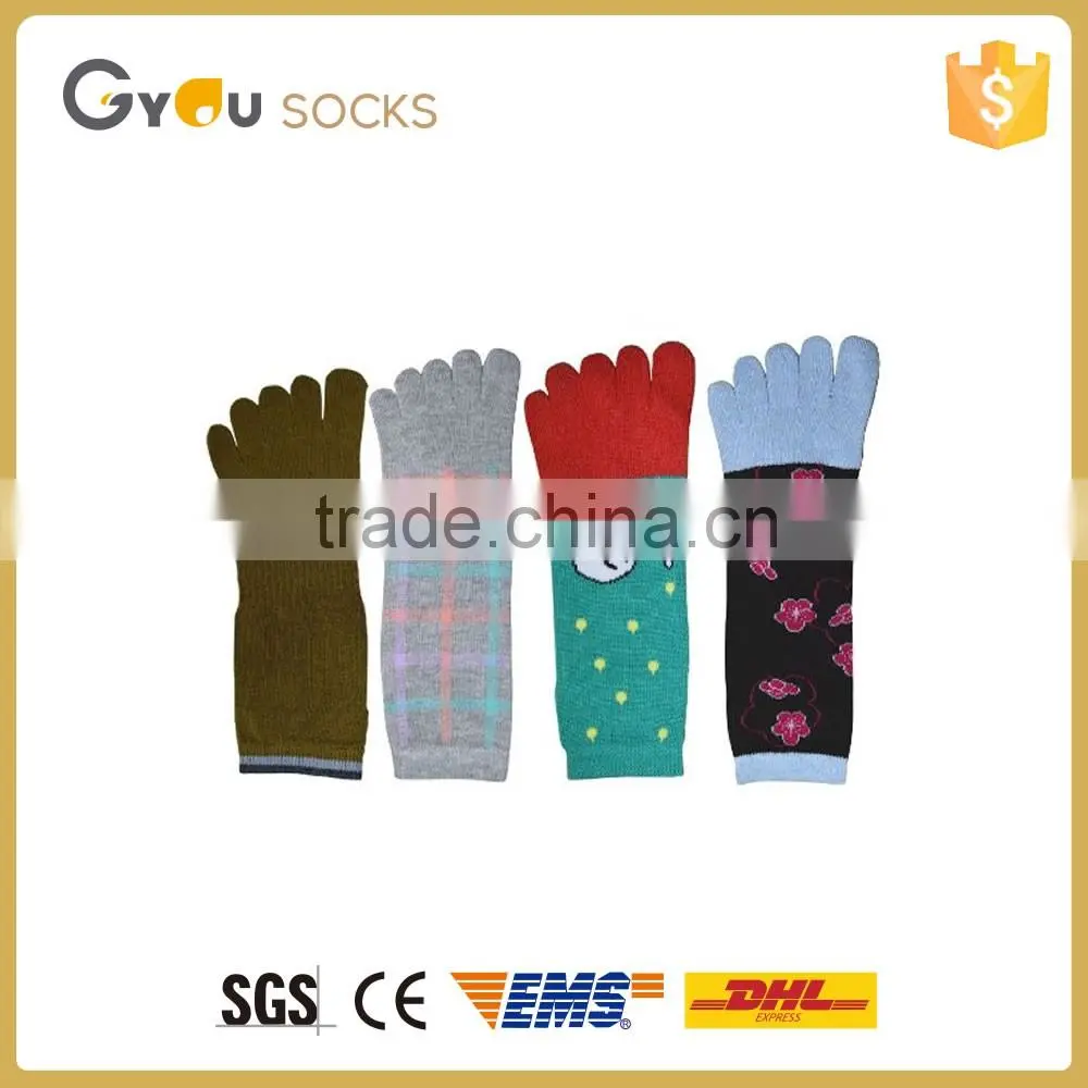 fashion socks five toe unisex men and women cotton winter socks