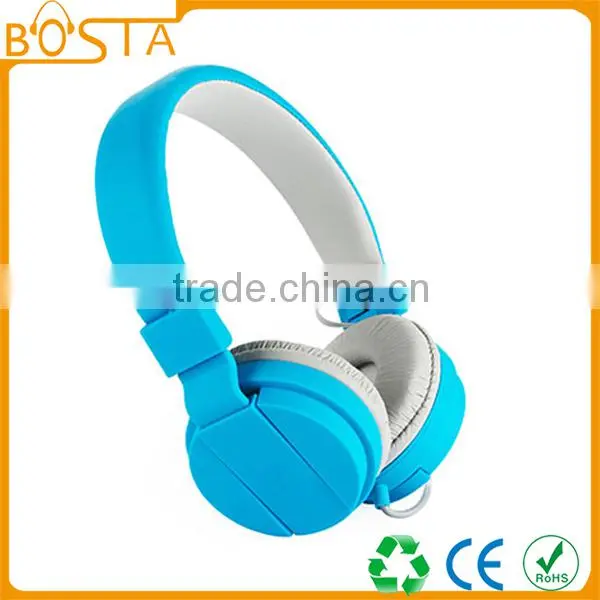 Newest stylish cool kids fashionable best quality cheap stereo headphones 2016