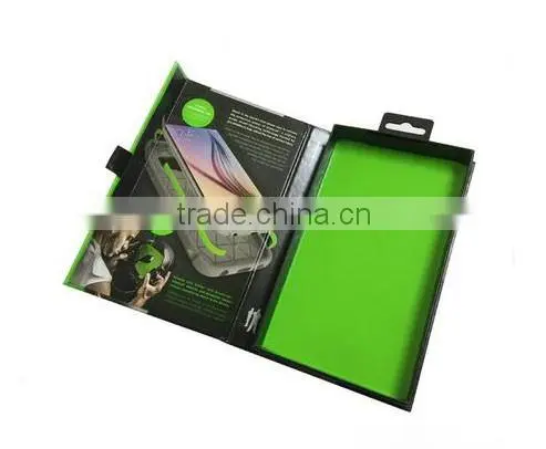 Printed custom design elegant paper hair extension packaging box