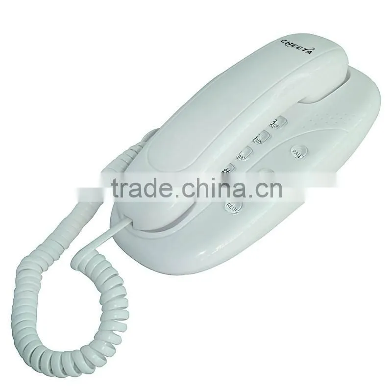 Wall mounted small phone telephone system