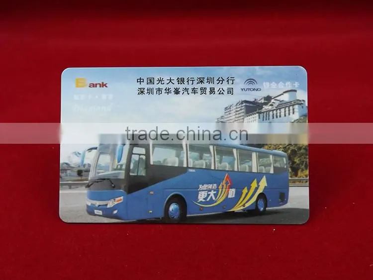 environmental Customized size inkjet thermal printing 125khz blank plastic ID card with TK4100 T5577 EM4100 chips for printer