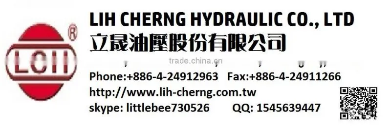 aluminium body tandem hydraulic gear pump