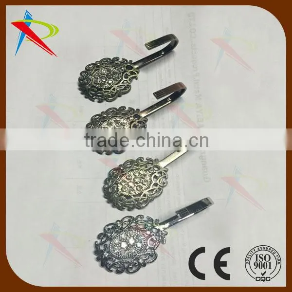 Drapery U tassel hooks for tieback curtain decoration hanging