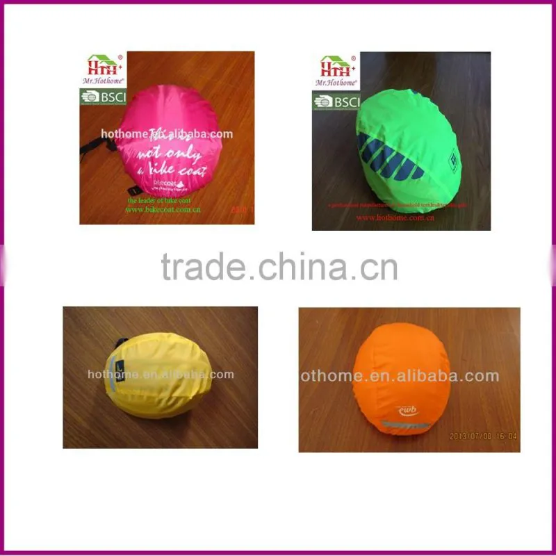 Customized Pantone Color Bike Helmet Covers