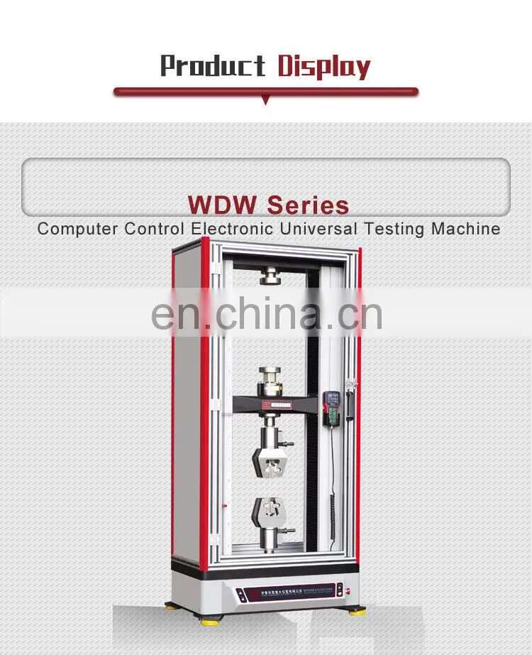20kn WDS-20 Digital Display Steel Universal Tensile Strength Testing Equipment