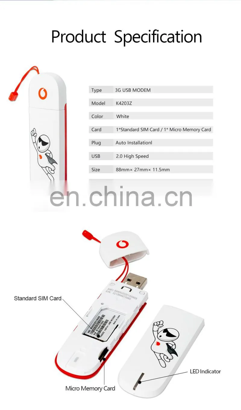 ALLINGE MIN130 K4203Z 4G Lte Usb Modem Usb Dongle 4G Sim Router