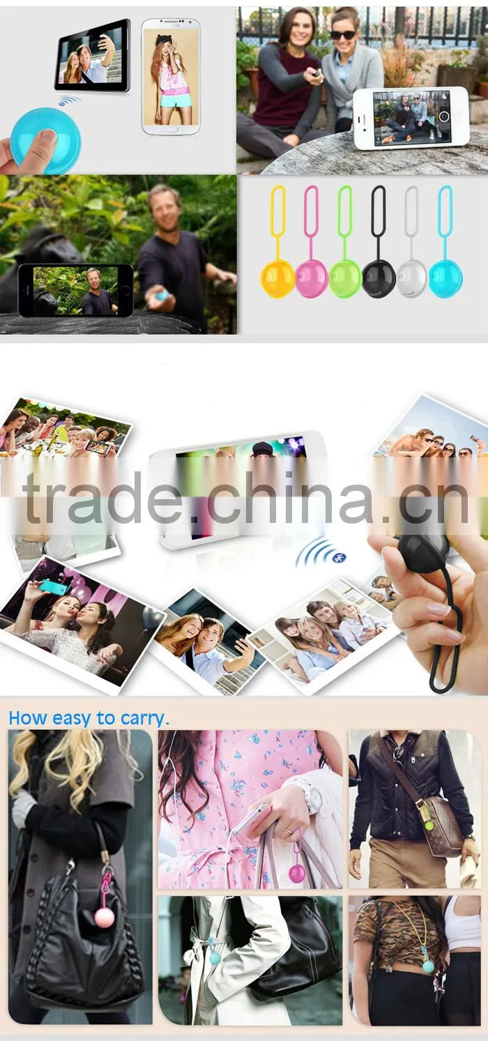 2015 new products wireless bluetooth shutter ball for Android