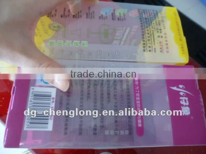 Pirnted PP plastic box