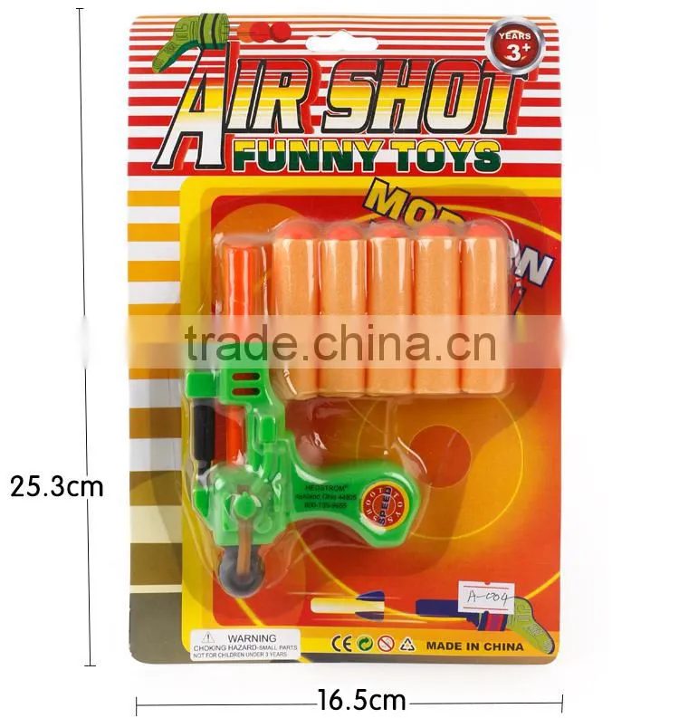 China wholesale cool kid toys air shot funny toys soft bullet gun MTA-004