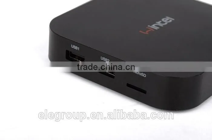 CX-W8 Wintel mini PC Atom Z3735F Wins 10&Android 4.4 2GB/32GB Smart TV BOX