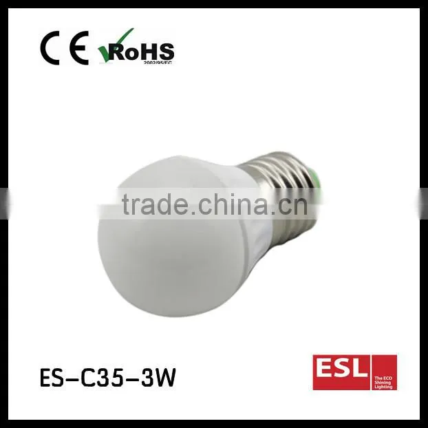 Ceramic Housing C35 2W LED Bulb Light 2016 cheap energy saving wholesale led bulb light